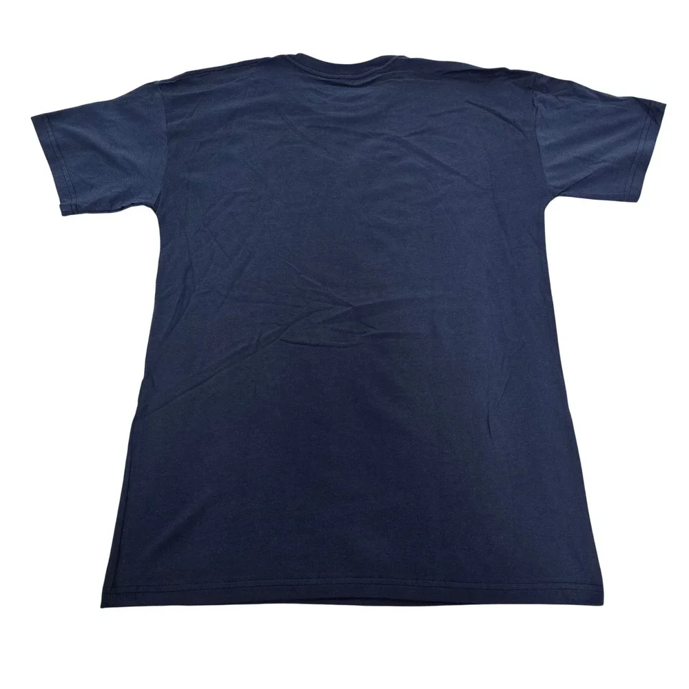 Yeti Coolers Bear Proof T-Shirt Mens XL Navy Blue Orange Grizzly Graphic Cotton
